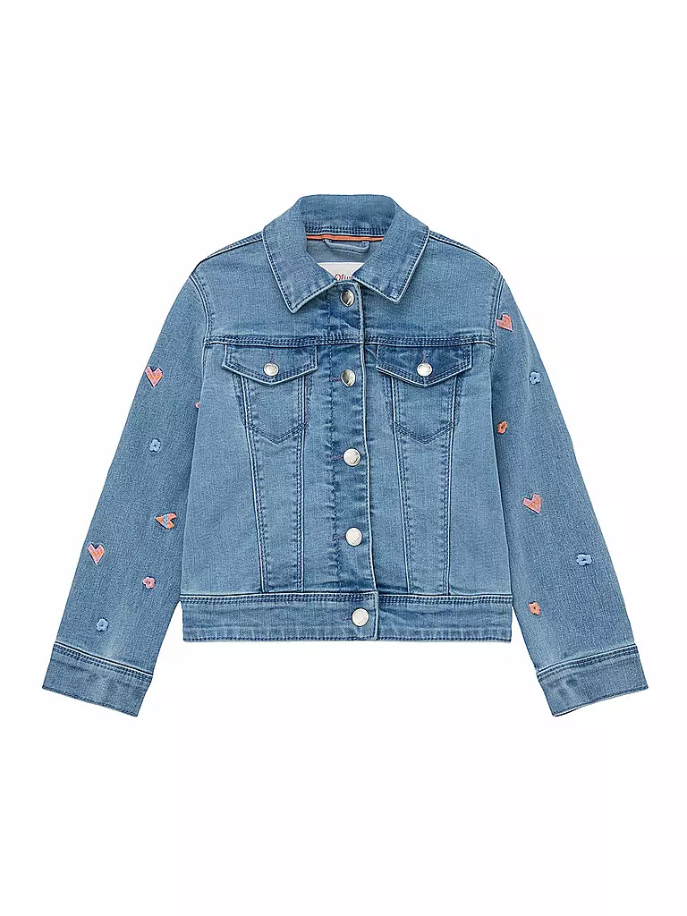 S.OLIVER | Mädchen Jeansjacke | blau