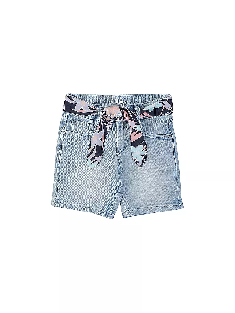 S.OLIVER | Mädchen Jeansshorts  | hellblau