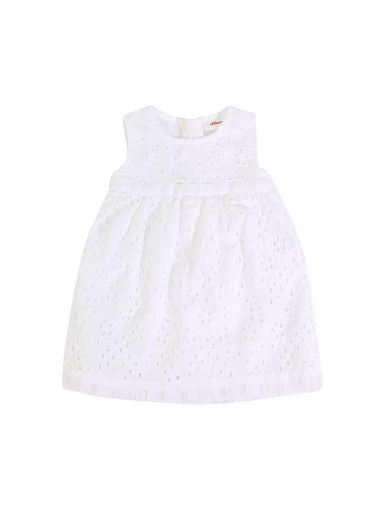 S.OLIVER | Mädchen Kleid  | weiß
