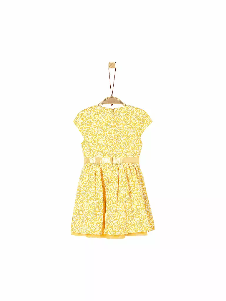 S.OLIVER | Mädchen Kleid Regular Fit | gelb