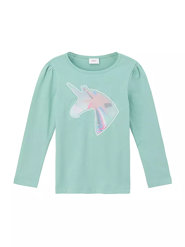 S.OLIVER | Mädchen Langarmshirt | mint
