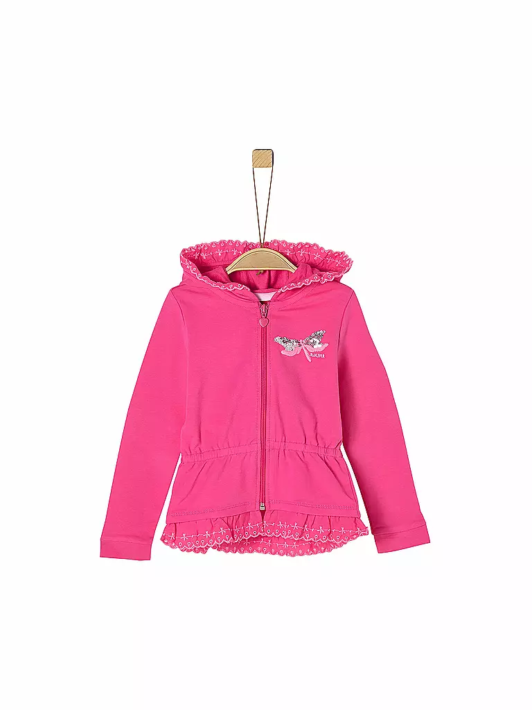 S.OLIVER | Mädchen Sweatjacke | pink