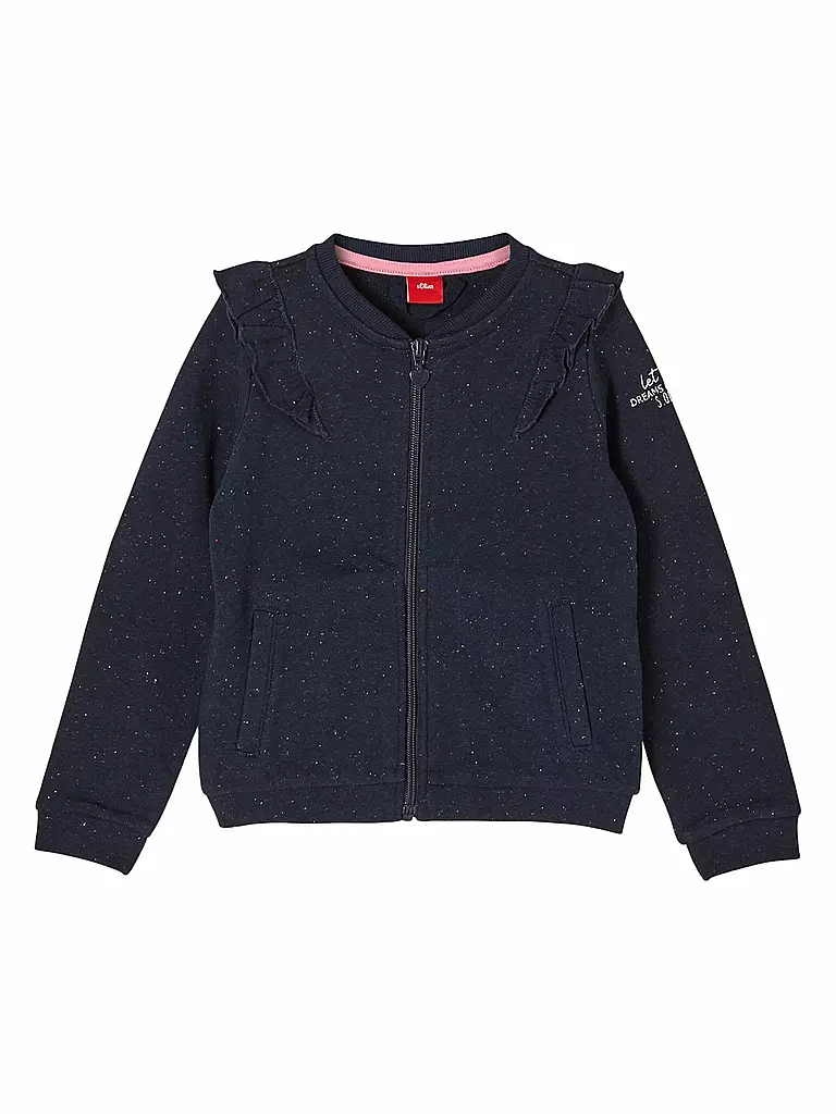 S.OLIVER | Mädchen Sweatjacke | blau