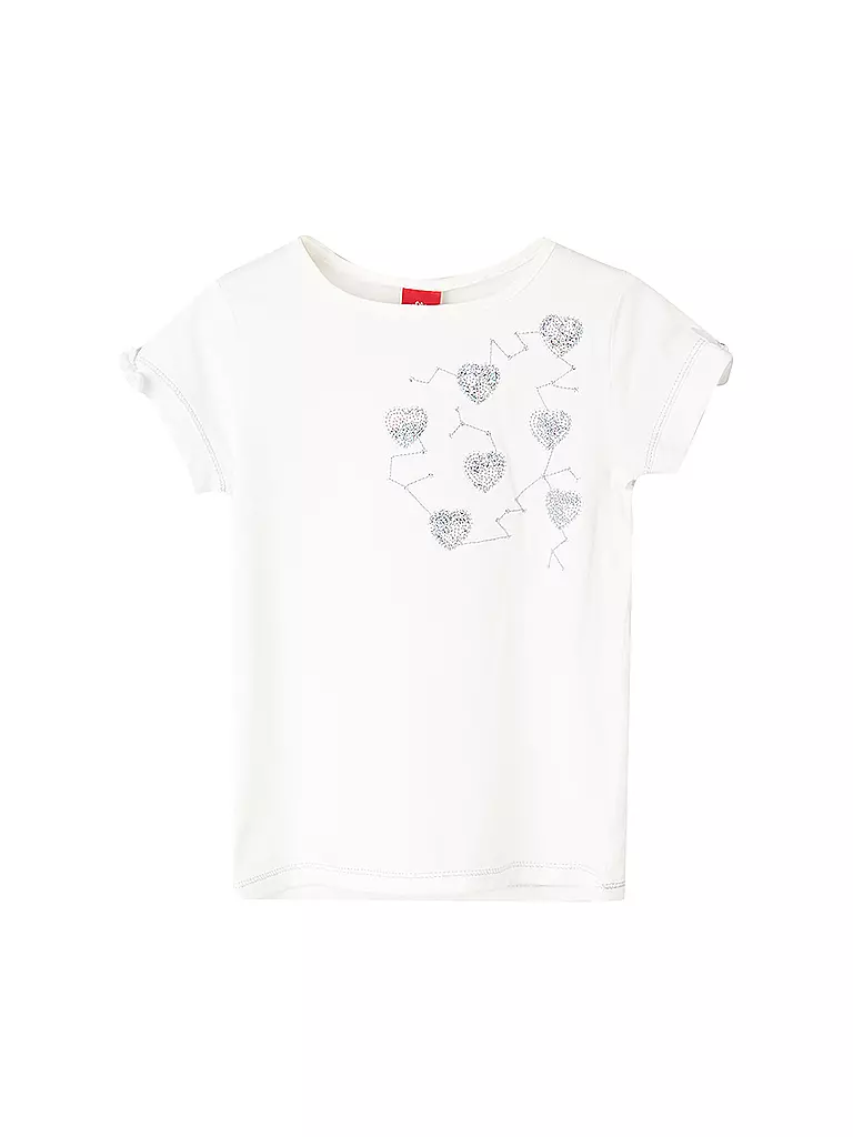 S.OLIVER | Mädchen T-Shirt Regular-Fit | weiß