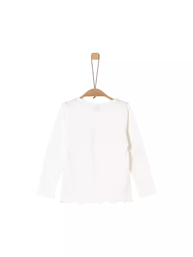S.OLIVER | Mädchen-Langarmshirt Regular-Fit | weiß