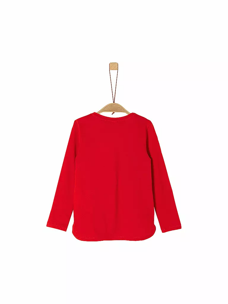 S.OLIVER | Mädchen-Langarmshirt Regular-Fit | rot