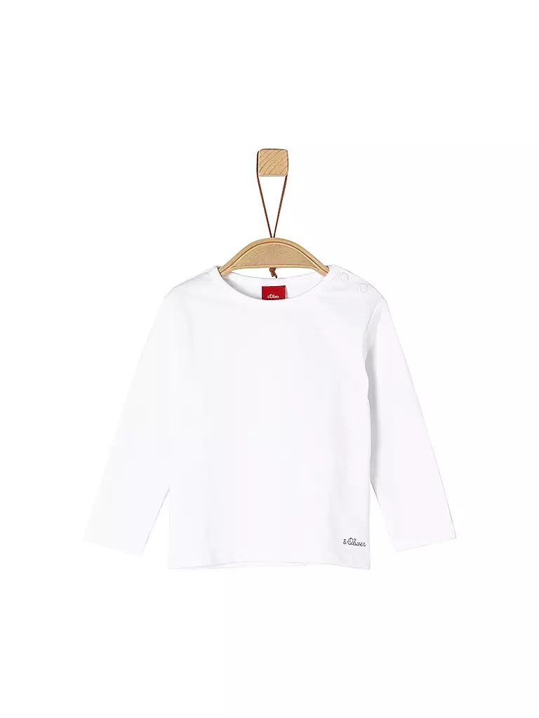 S.OLIVER | Mädchen-Langarmshirt | weiß