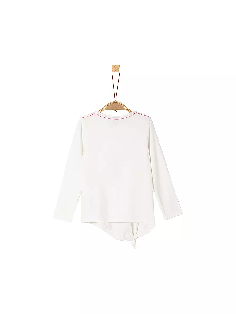 S.OLIVER | Mädchen-Langarmshirt | weiß