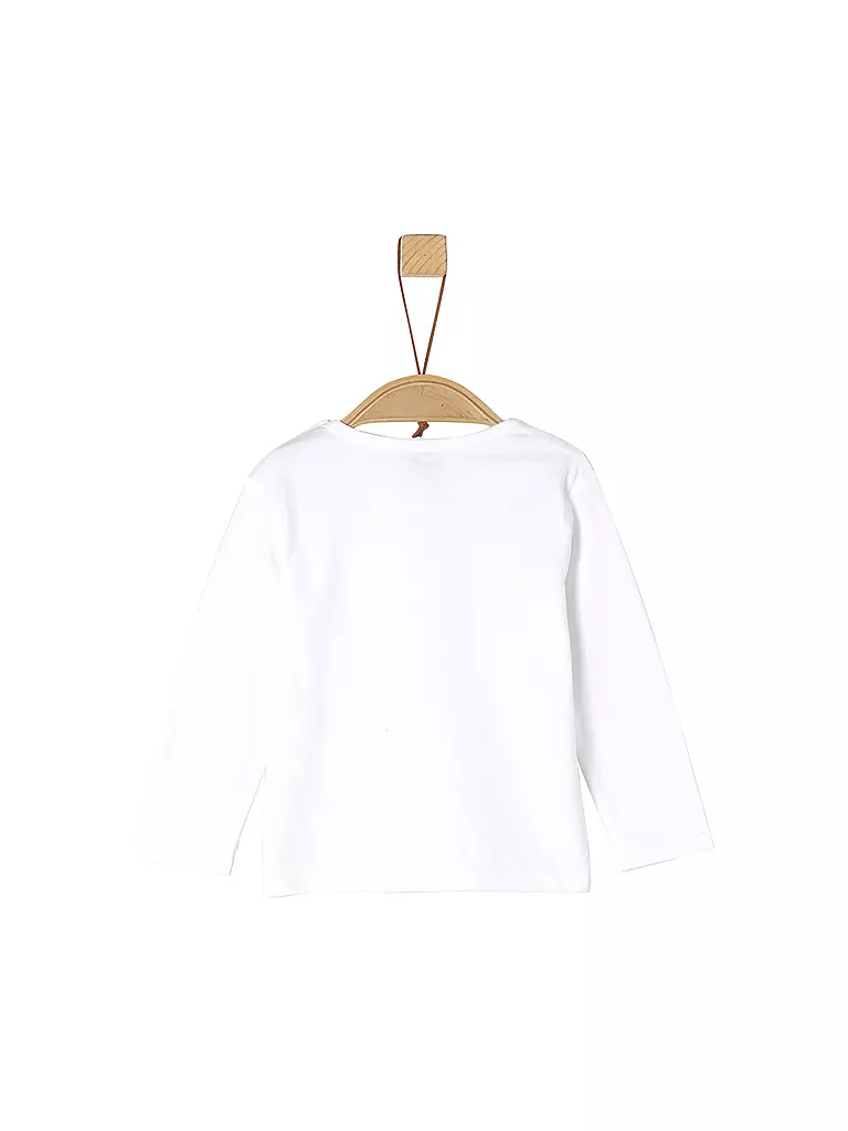S.OLIVER | Mädchen-Langarmshirt | weiß