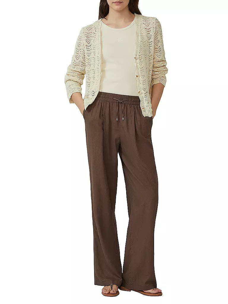 S.OLIVER | Marlenehose  | braun