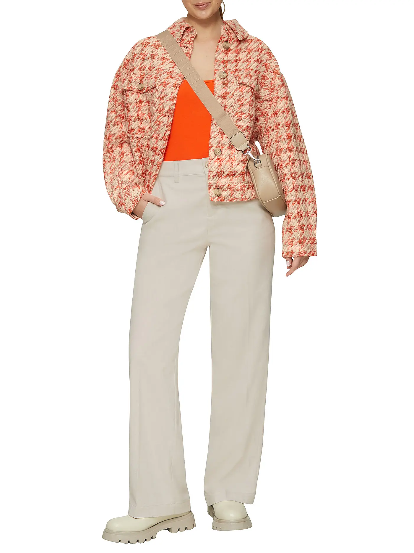 S.OLIVER | Marlenehose | beige