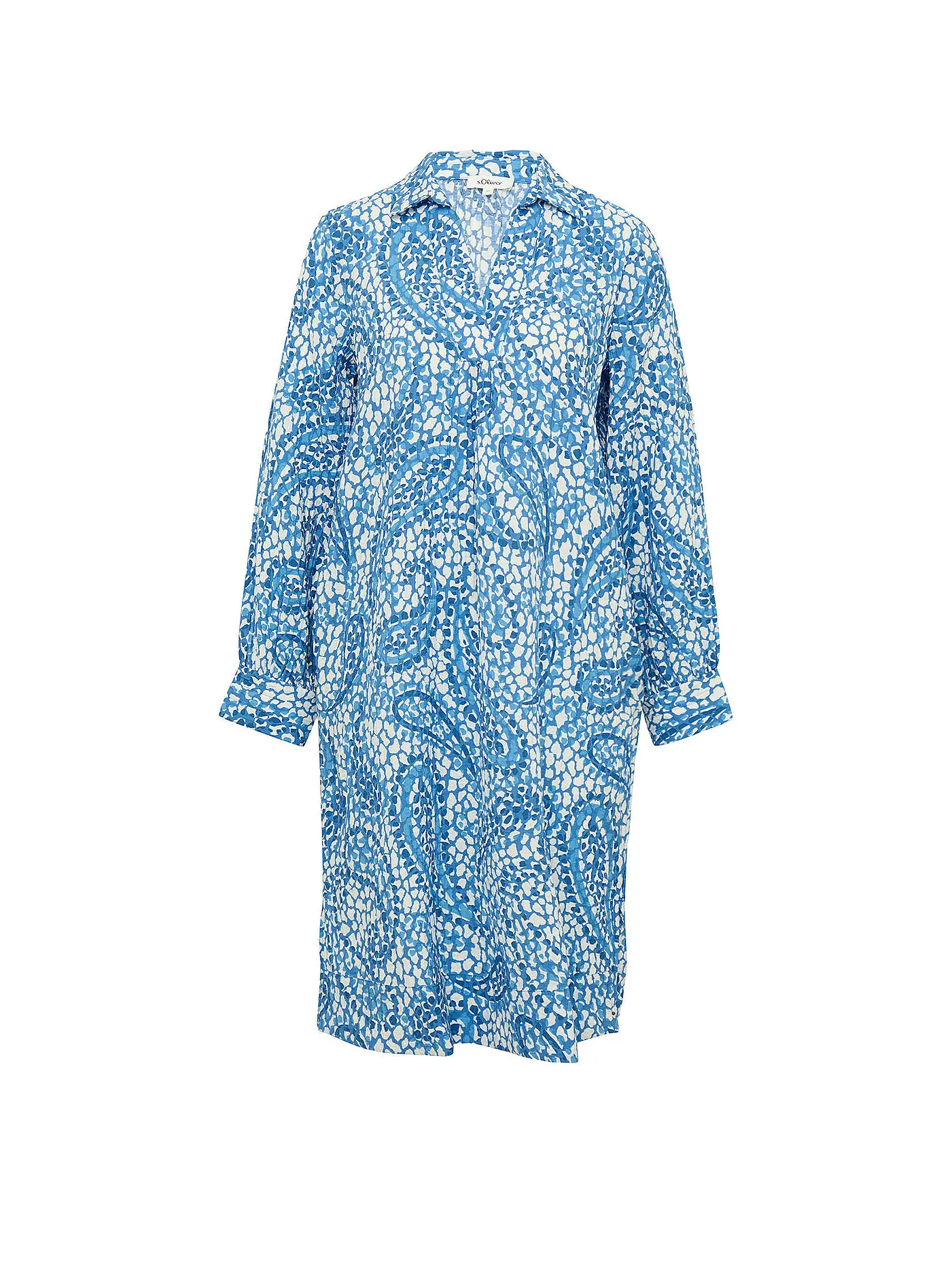 S.OLIVER | Minikleid  | blau