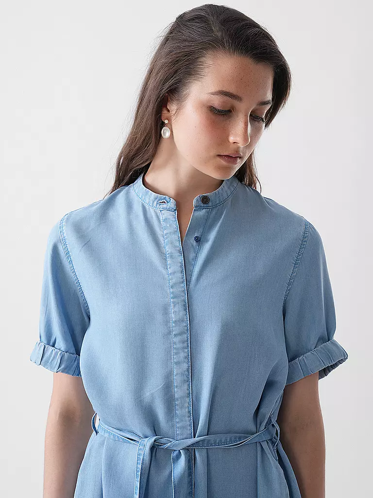 S.OLIVER | Minikleid  | blau