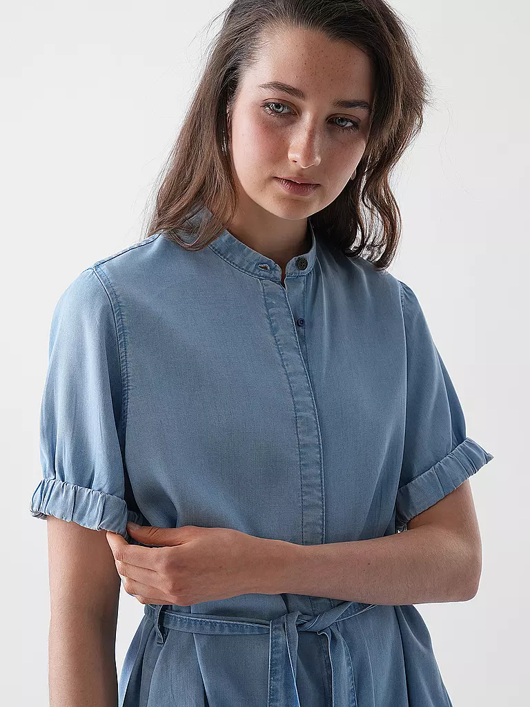 S.OLIVER | Minikleid  | blau