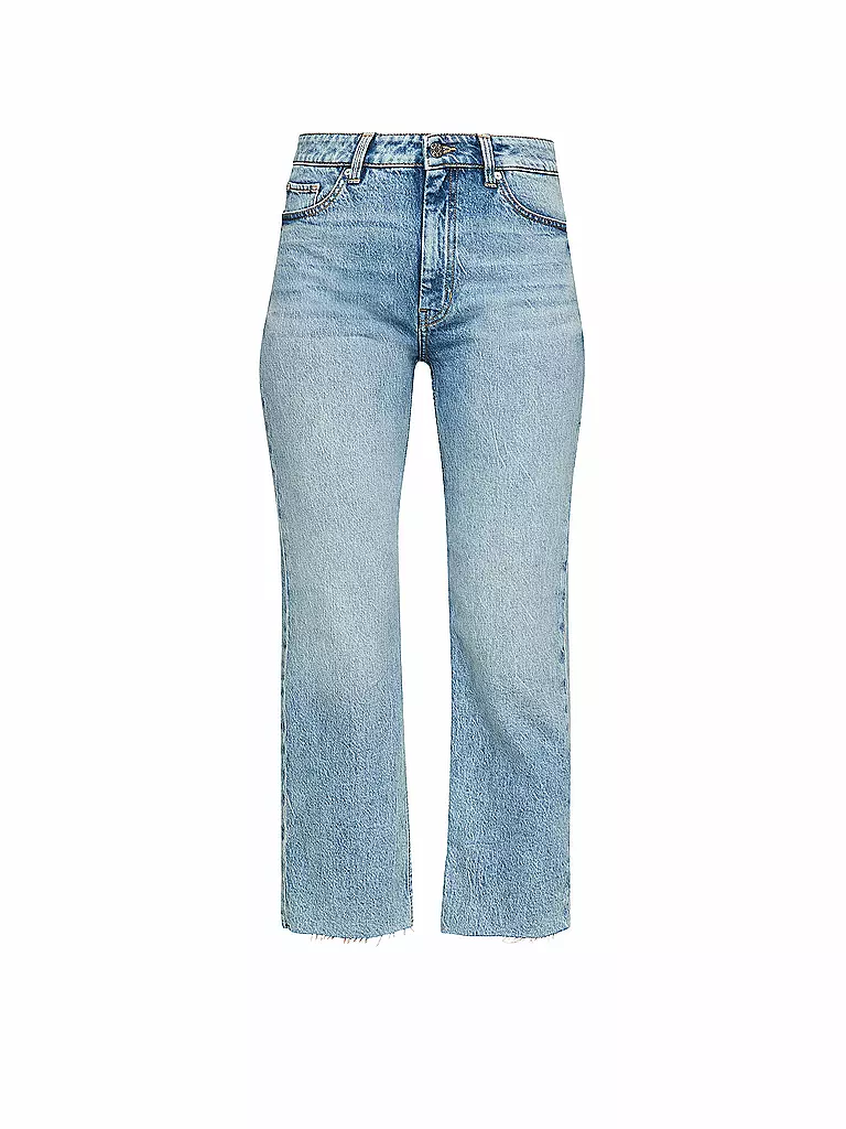 S.OLIVER | Mom Jeans Regular Fit Highwaist | blau