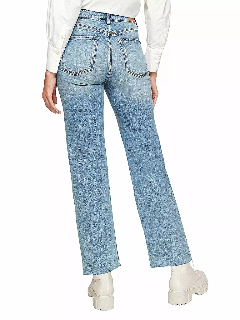 S.OLIVER | Mom Jeans Regular Fit Highwaist | blau