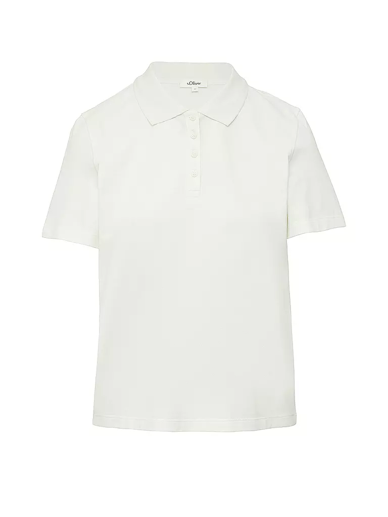 S.OLIVER | Poloshirt  | weiss