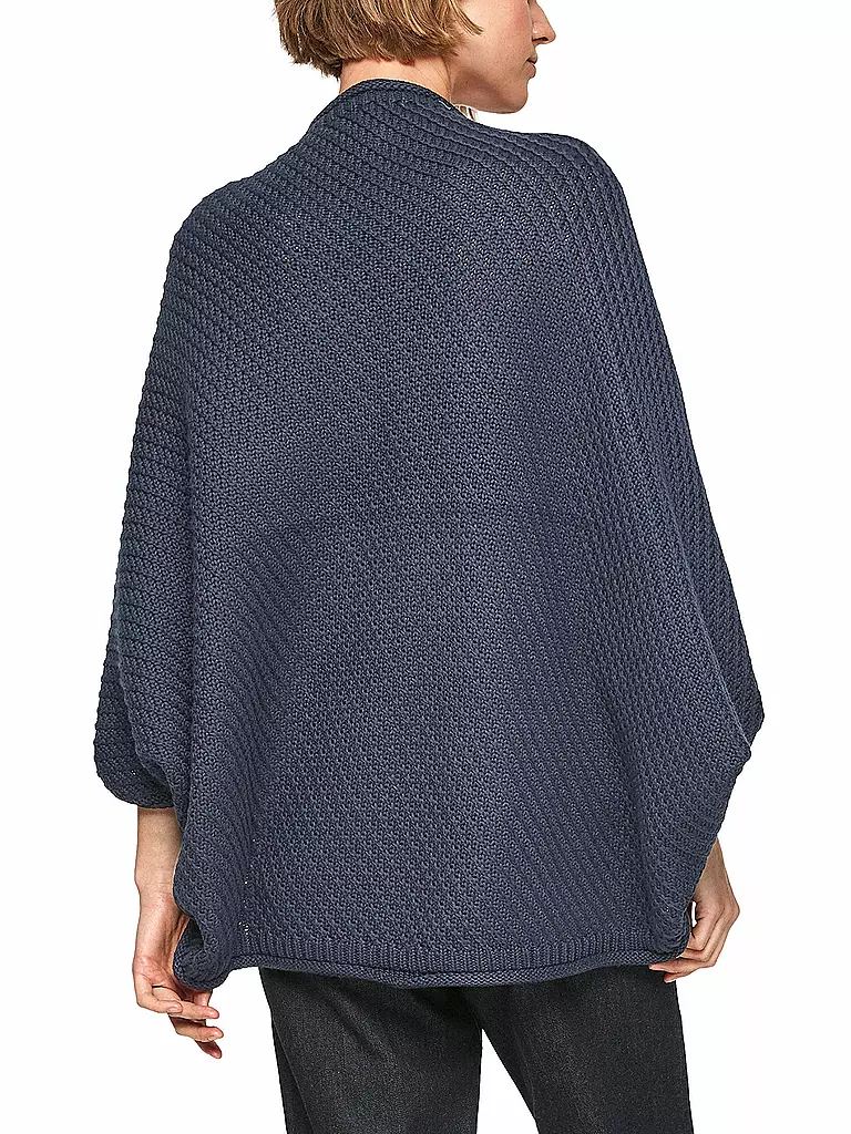 S.OLIVER | Poncho - Cape | blau