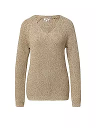 S.OLIVER | Pullover  | hellbraun