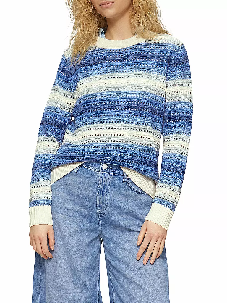 S.OLIVER | Pullover  | blau