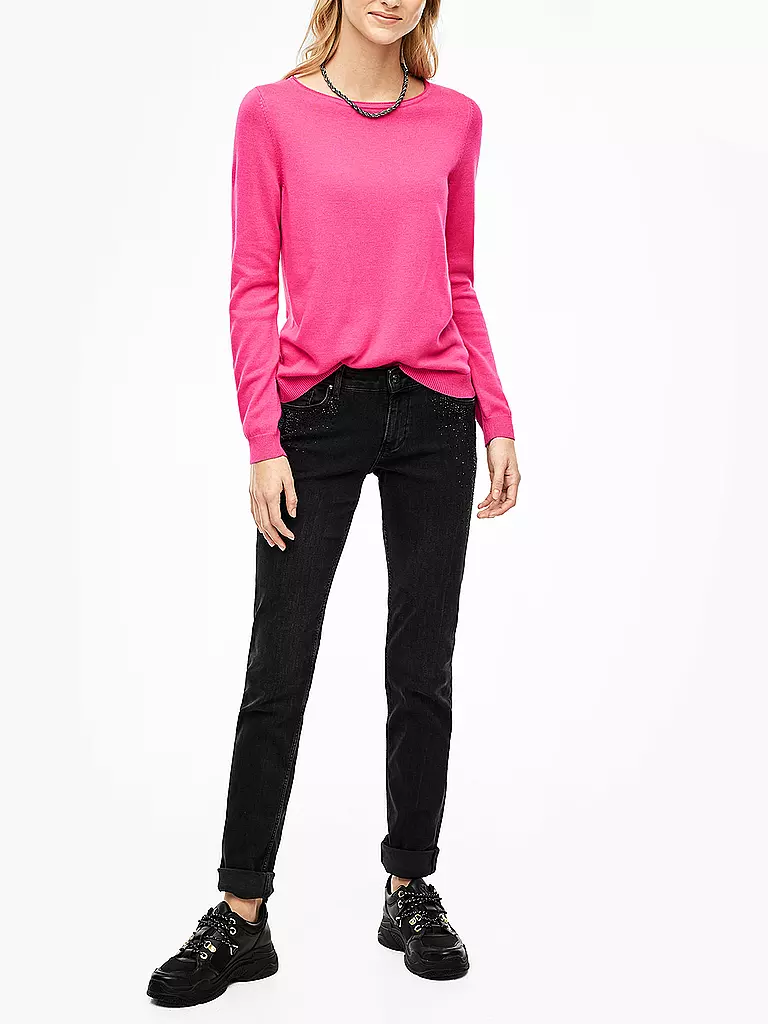 S.OLIVER | Pullover Regular-Fit | pink