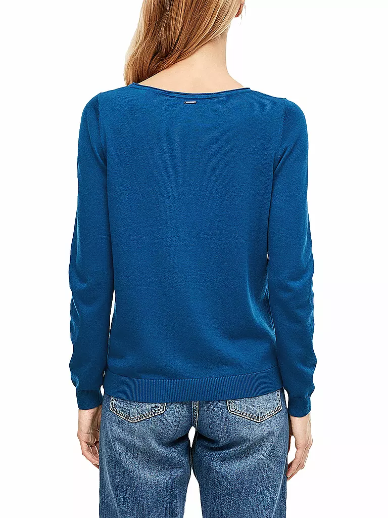 S.OLIVER | Pullover Regular-Fit | blau