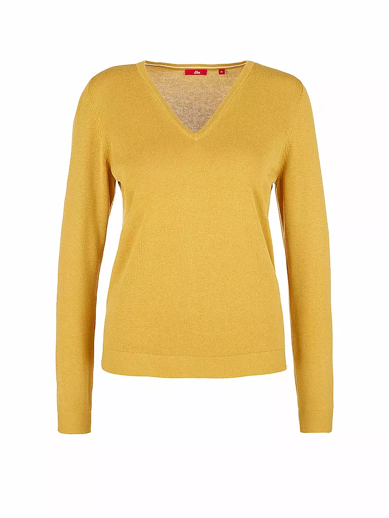 S.OLIVER | Pullover | gelb