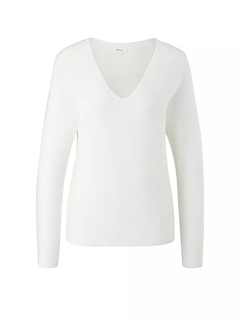 S.OLIVER | Pullover | weiss