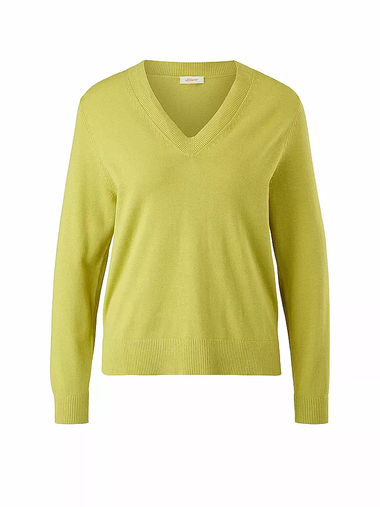 S.OLIVER | Pullover | gelb