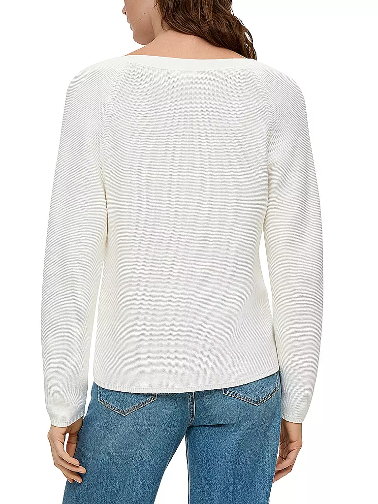 S.OLIVER | Pullover | weiss