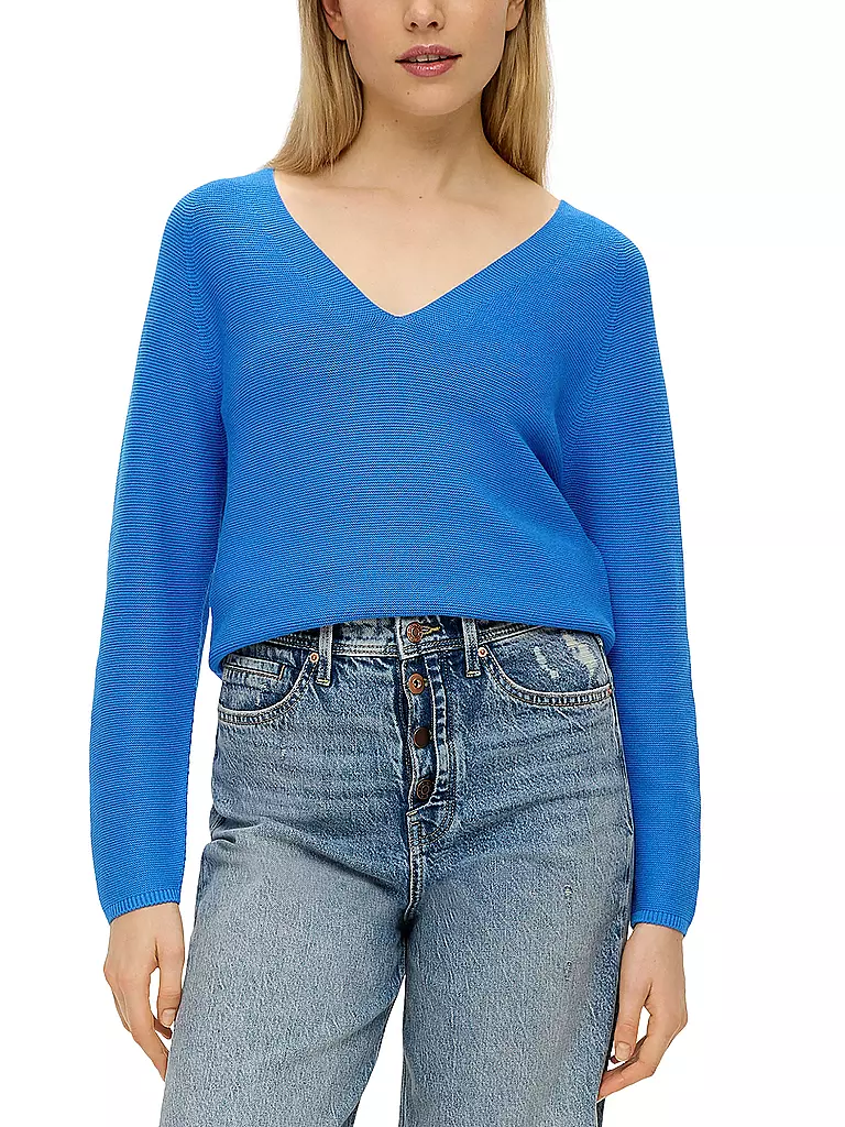 S.OLIVER | Pullover | blau