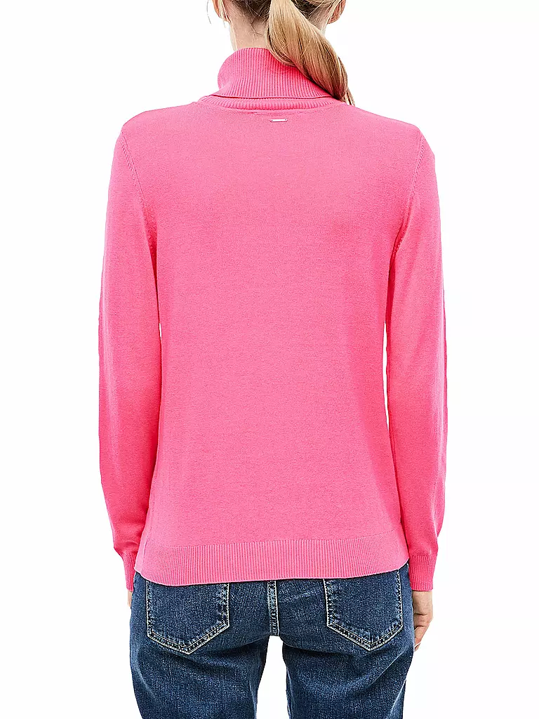 S.OLIVER | Rollkragen-Pullover Regular-Fit | pink