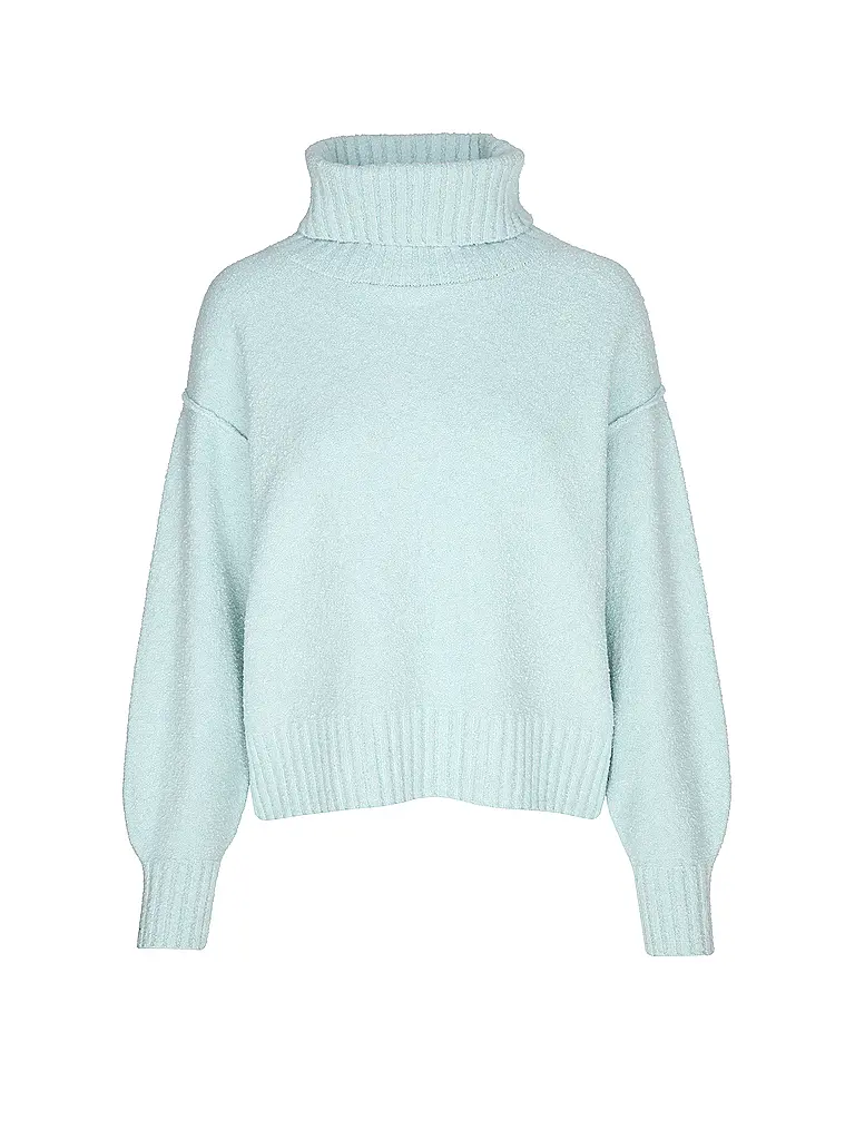 S.OLIVER | Rollkragenpullover  | hellblau