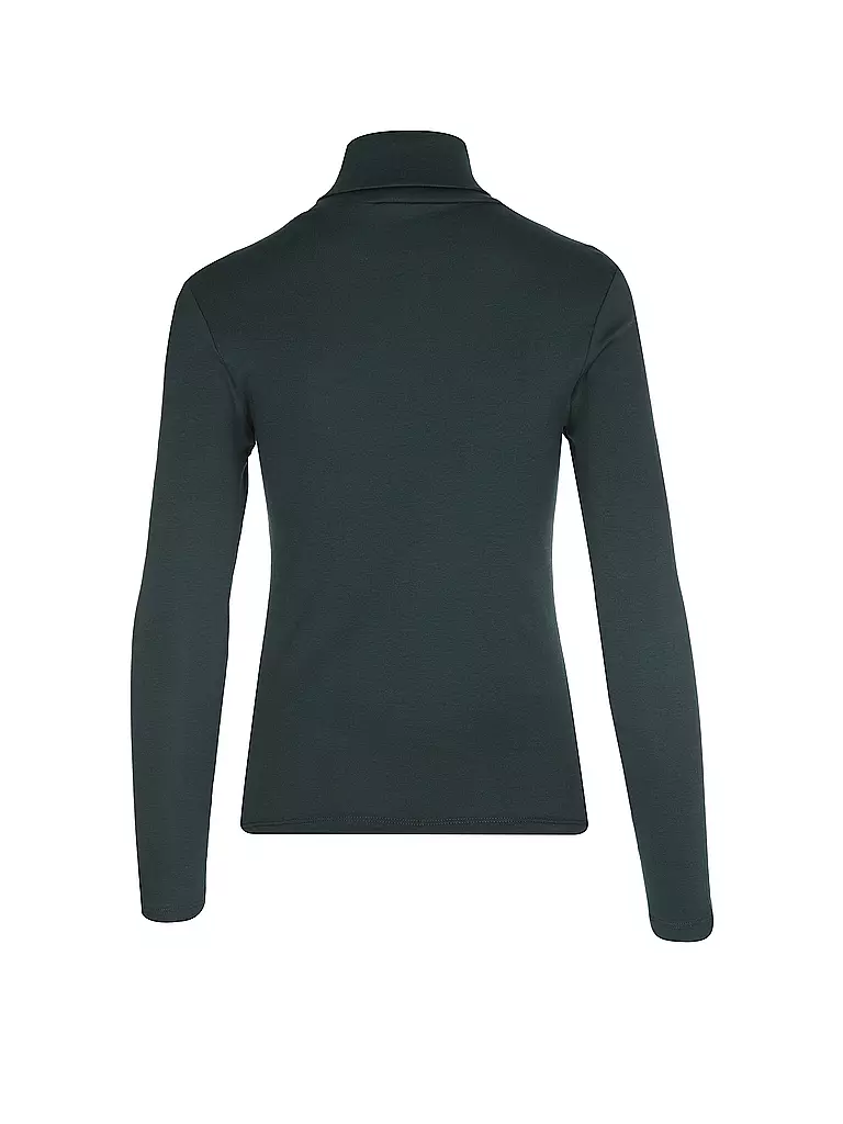 S.OLIVER | Rollkragenpullover  | dunkelgrün