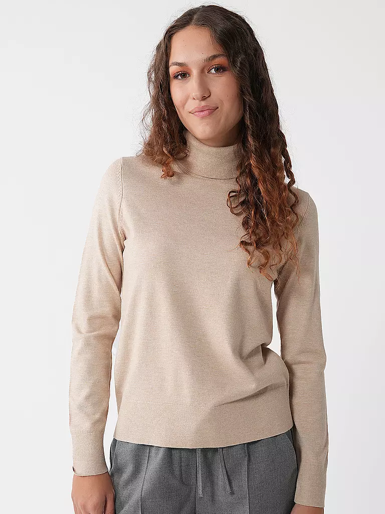 S.OLIVER | Rollkragenpullover | beige