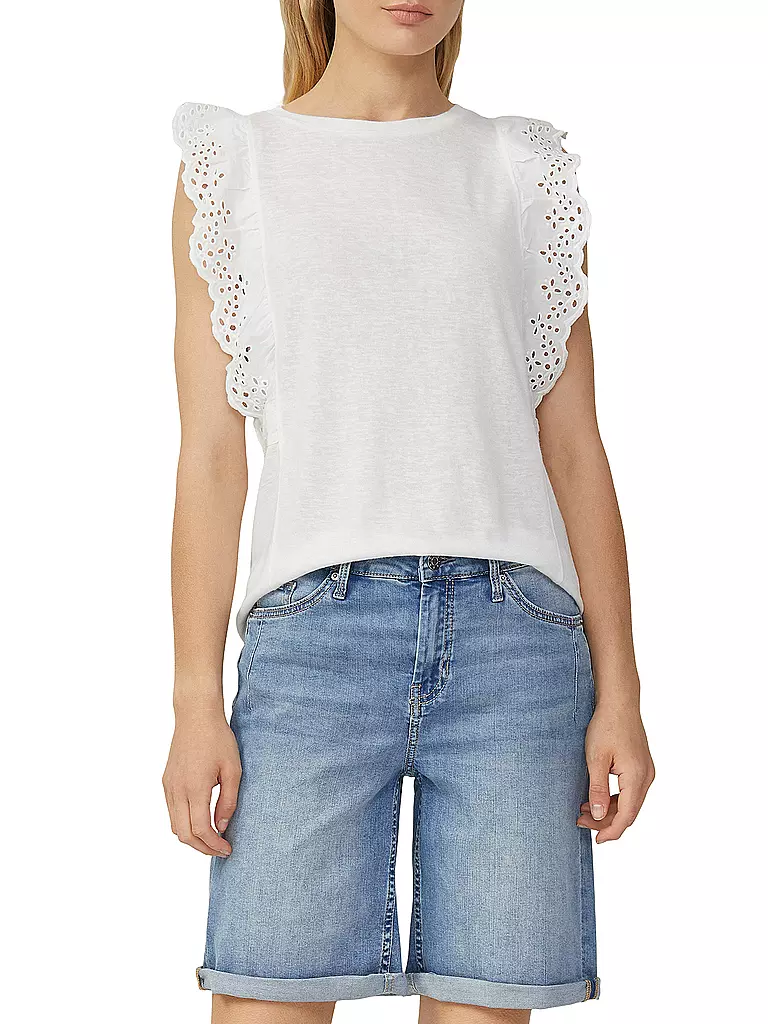 S.OLIVER | Shirt | weiss
