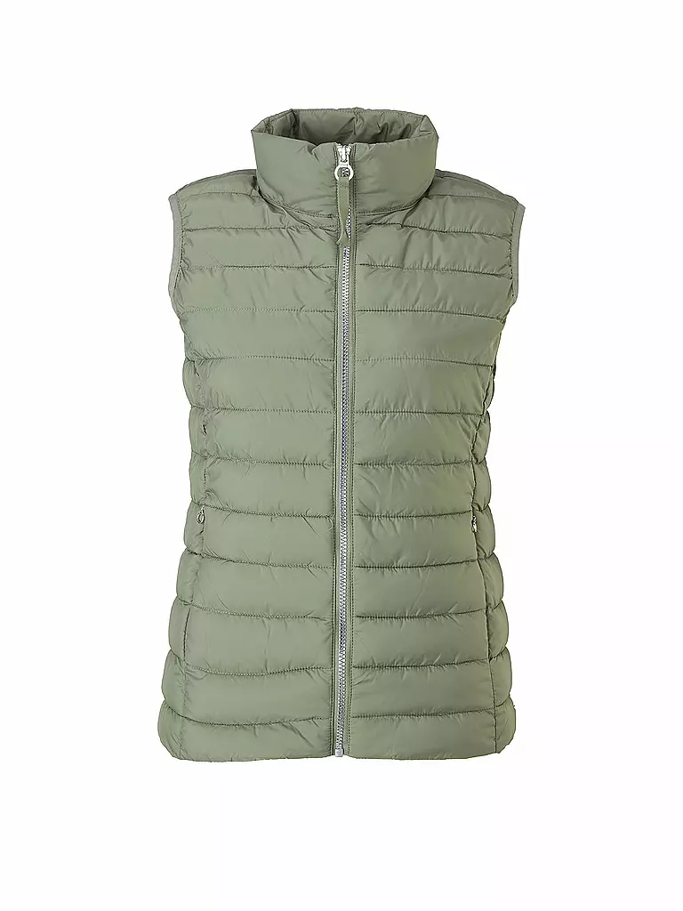 S.OLIVER | Steppgilet | olive