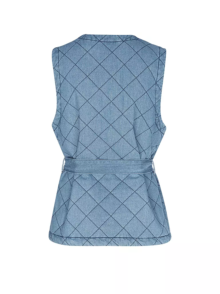 S.OLIVER | Steppgilet | blau
