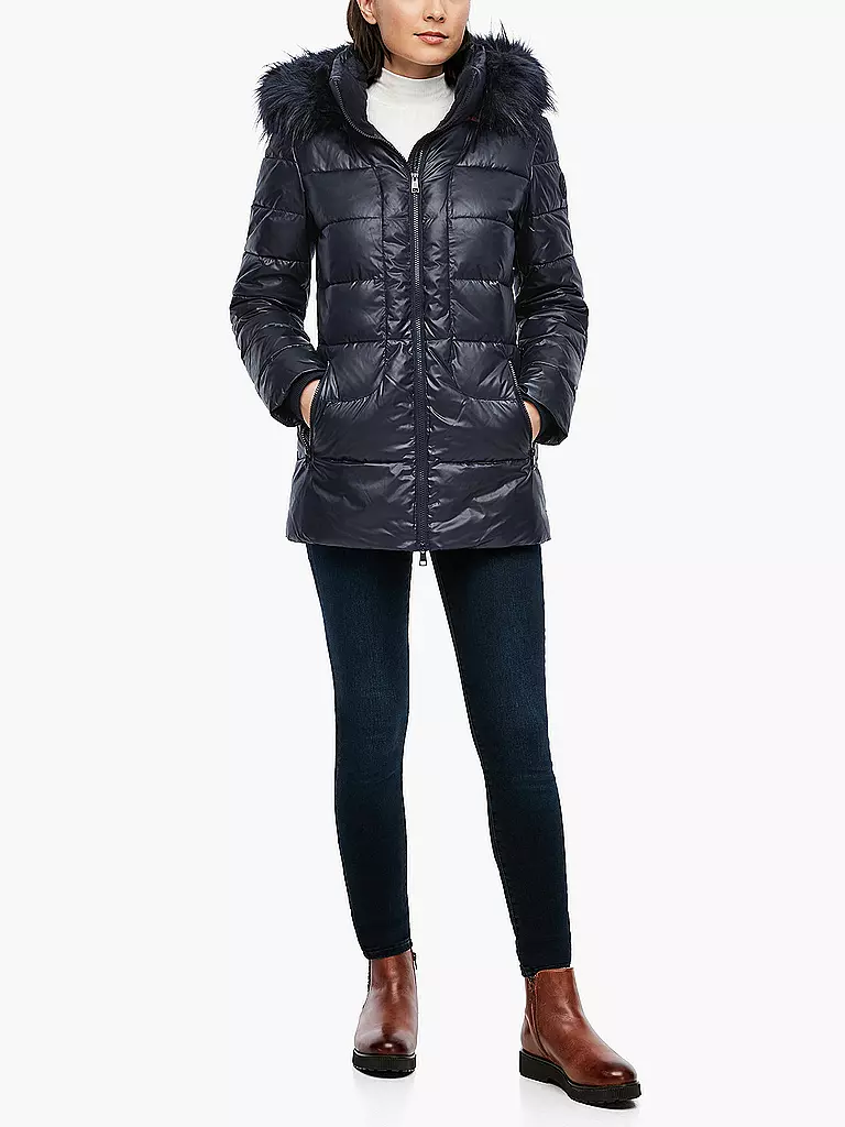 S.OLIVER | Steppjacke | blau