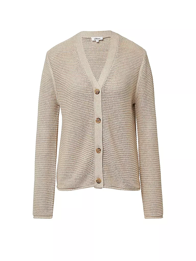 S.OLIVER | Strickjacke | beige
