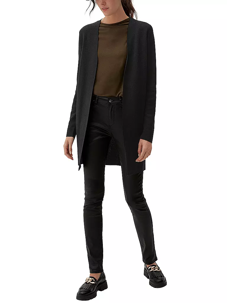 S.OLIVER | Strickjacke | schwarz