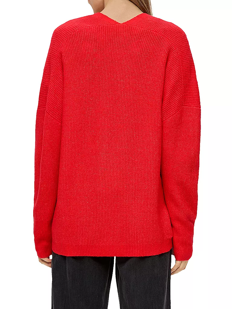S.OLIVER | Strickjacke | rot