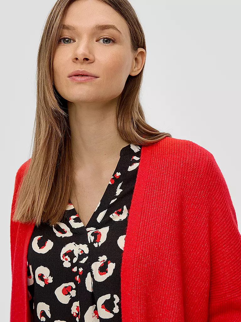 S.OLIVER | Strickjacke | rot