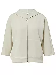 S.OLIVER | Sweatjacke  | creme