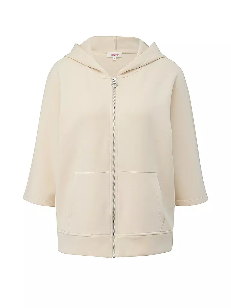 S.OLIVER | Sweatjacke | beige