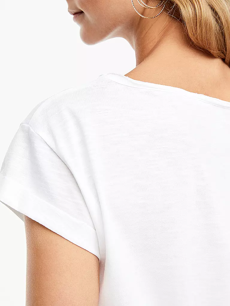 S.OLIVER | T Shirt  | weiß