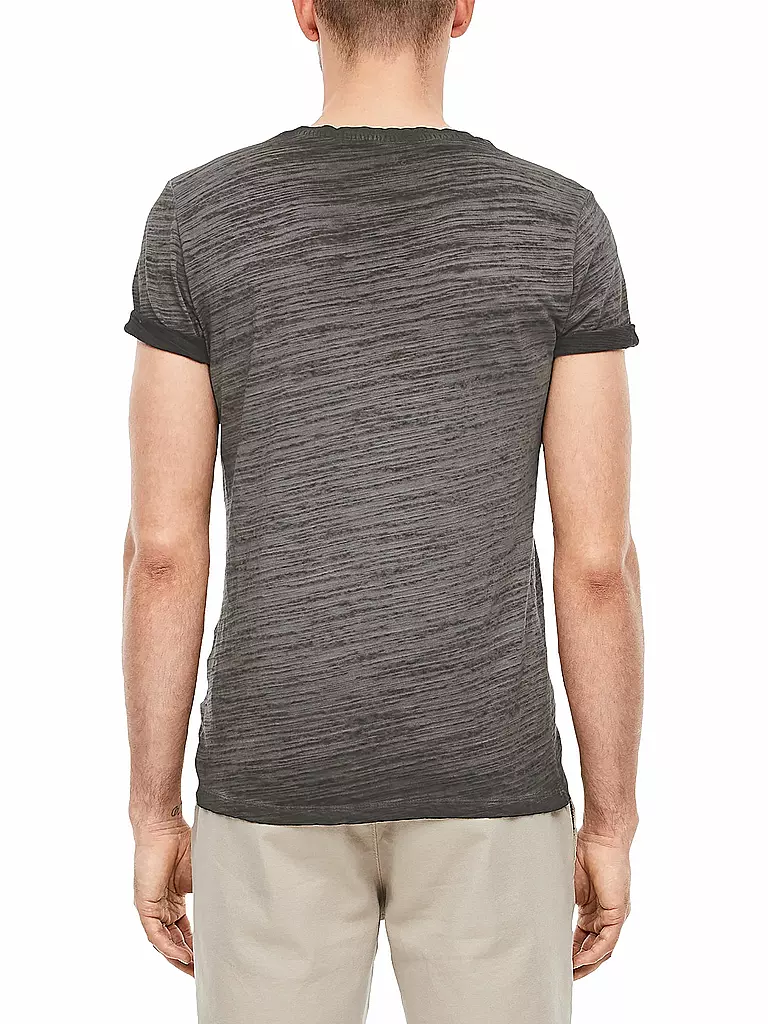 S.OLIVER | T Shirt Slim Fit | grau