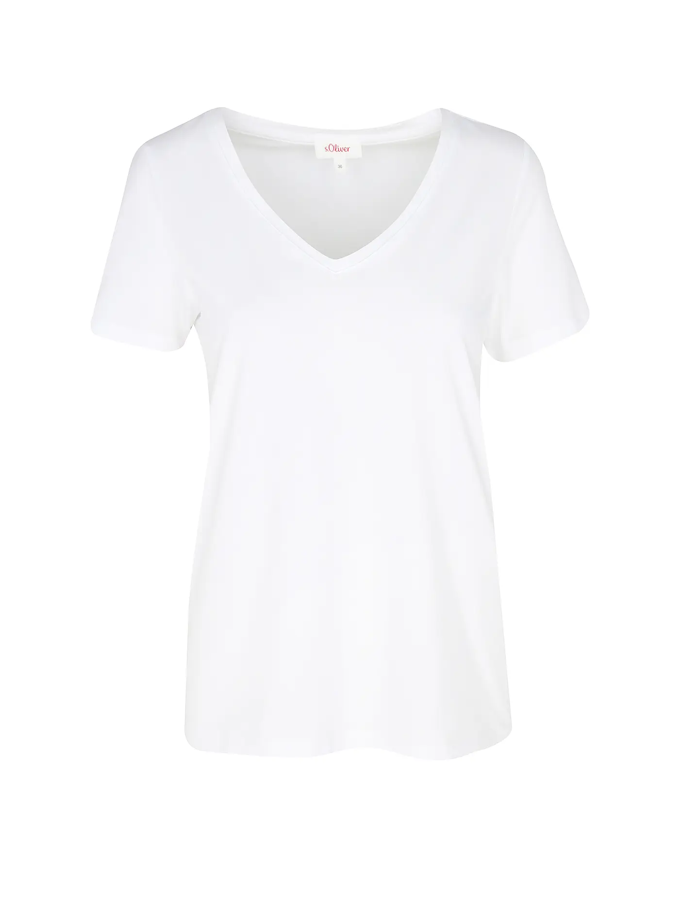 S.OLIVER | T-Shirt  | weiss