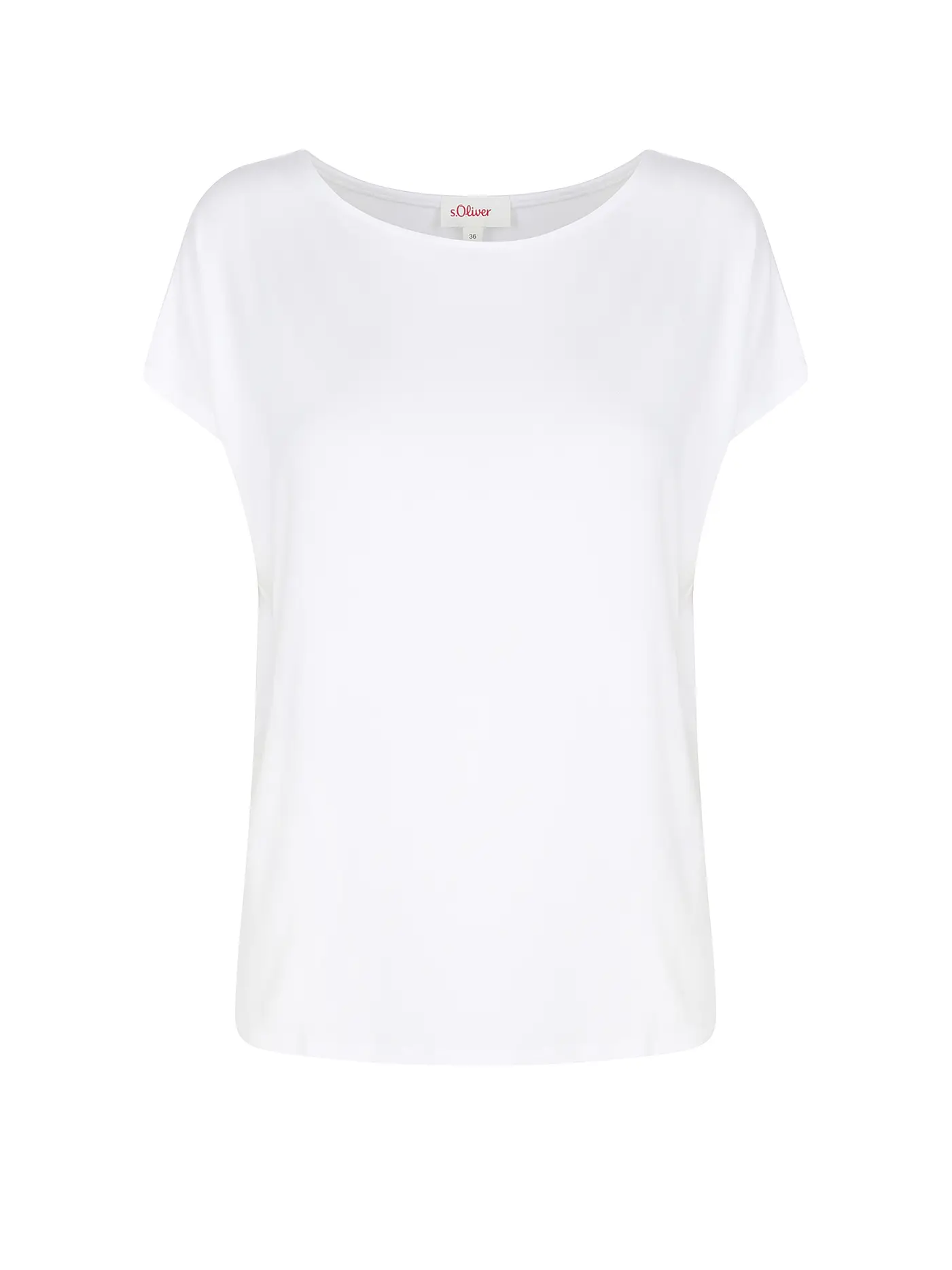 S.OLIVER | T-Shirt  | weiss