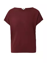 S.OLIVER | T-Shirt  | dunkelrot